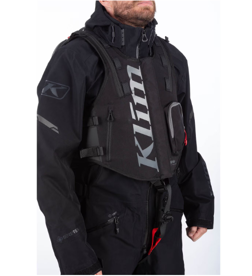 KLIM Atlas 14 Avalanche Airbag Vest Black LG-3X