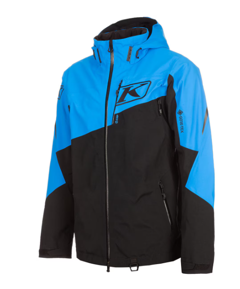 Klim Storm Jacket Electric Blue Lemonade - Black