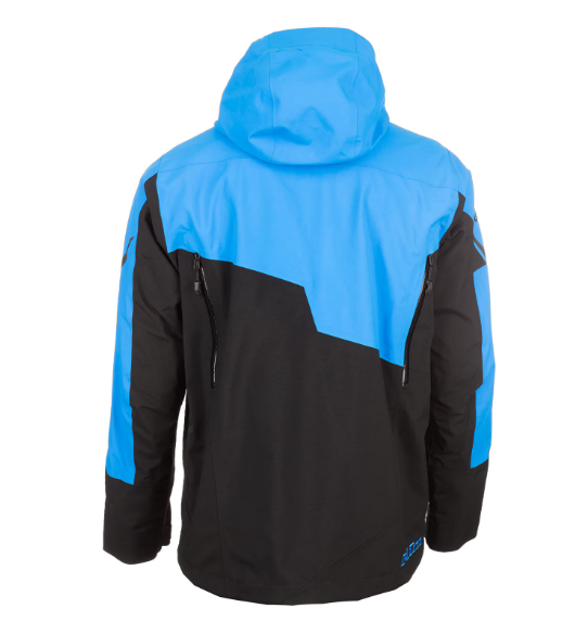 Klim Storm Jacket Electric Blue Lemonade - Black