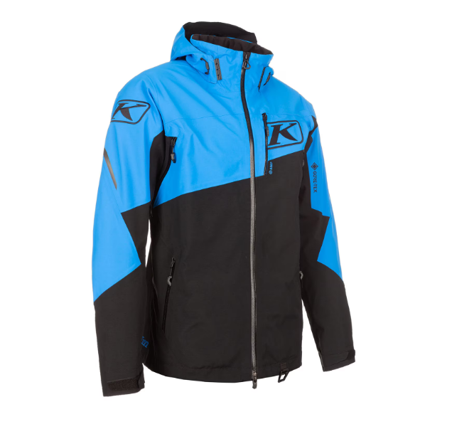 Klim Storm Jacket Electric Blue Lemonade - Black