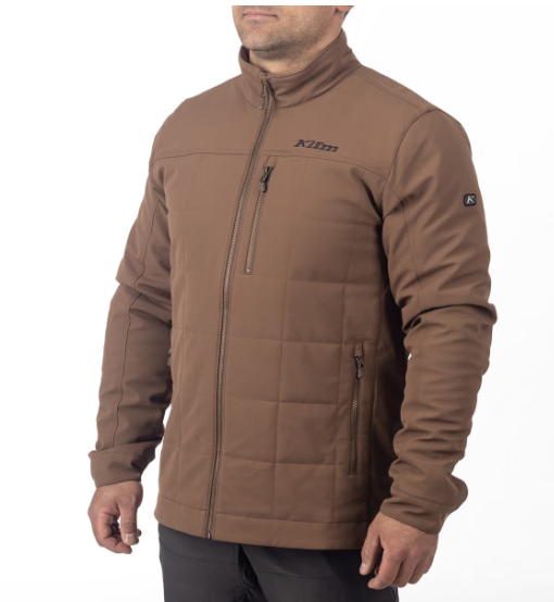 Klim Saddleback Softshell Jacket Cocoa Brown