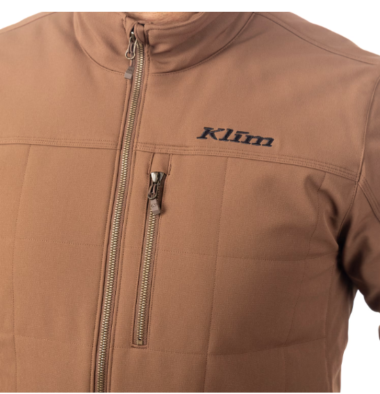 Klim Saddleback Softshell Jacket Cocoa Brown