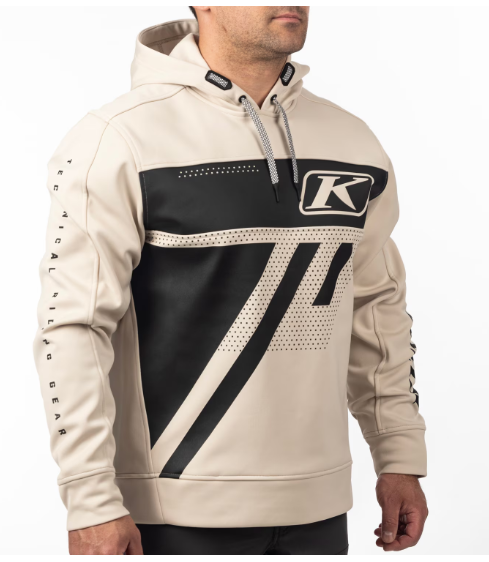Klim Archer Pullover Hoodie Peyote - Black