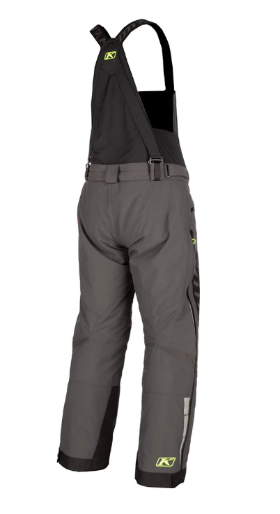 Klim Keweenaw Bib Asphalt / Hi Vis