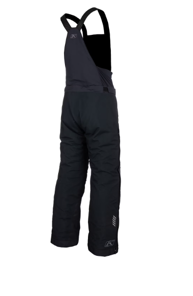 Klim Keweenaw Bib Black - Asphalt SHORT XL