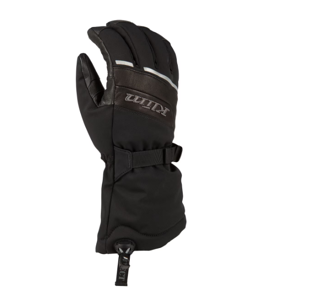 Klim Blaze Gauntlet Gloves Black-Asphalt
