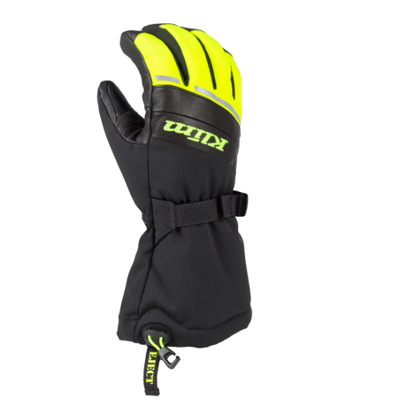 Klim Blaze Gauntlet Gloves Black-Hi-Vis