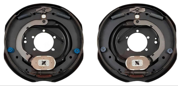 K23-180-181 Pair (2) Brake Electric 7000# 12" x 2" For Dexter 5 Bolt LEFT RIGHT