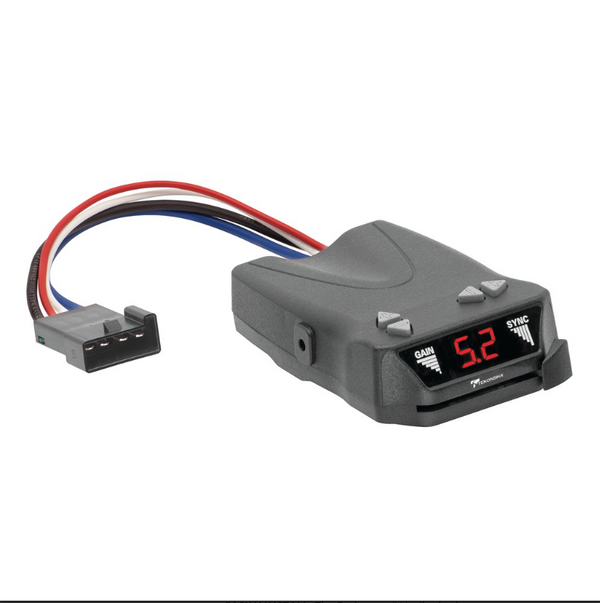 Brakeman® IV Time-Delay Brake Controller for Trailers with 1-4 Axles, Black 8507120