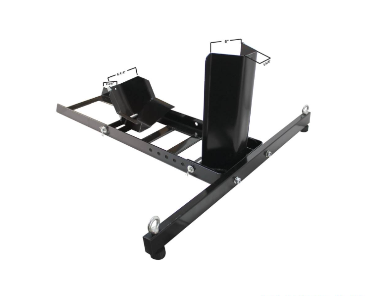 Extreme Max Adjustable Motorcycle Wheel Chock Stand
