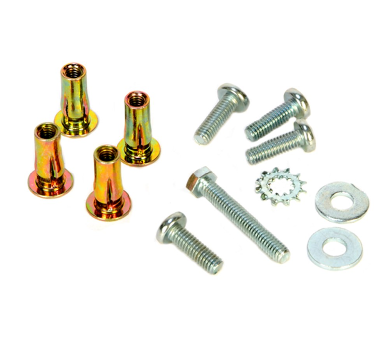 MWCFKM Wheel Chock Mounting Kit Metal Floor