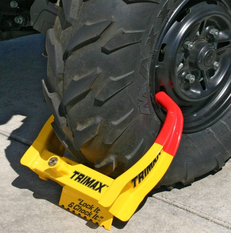 Deluxe Universal Wheel Chock Lock (6″ to 10.5″ Span and 7.25″