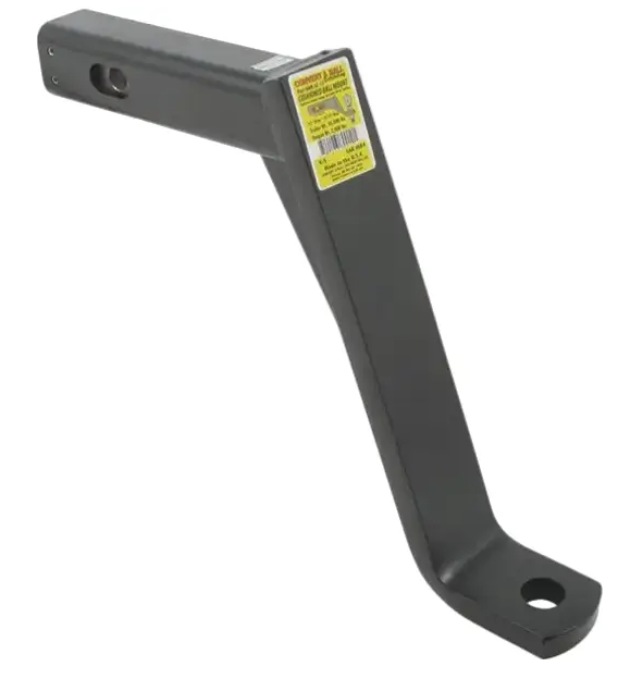 Convert-A-Ball Ball Mount for 2" Hitches - 10-3/4" Rise, 12" Drop - 7,000 lbs  AM-S-C-12