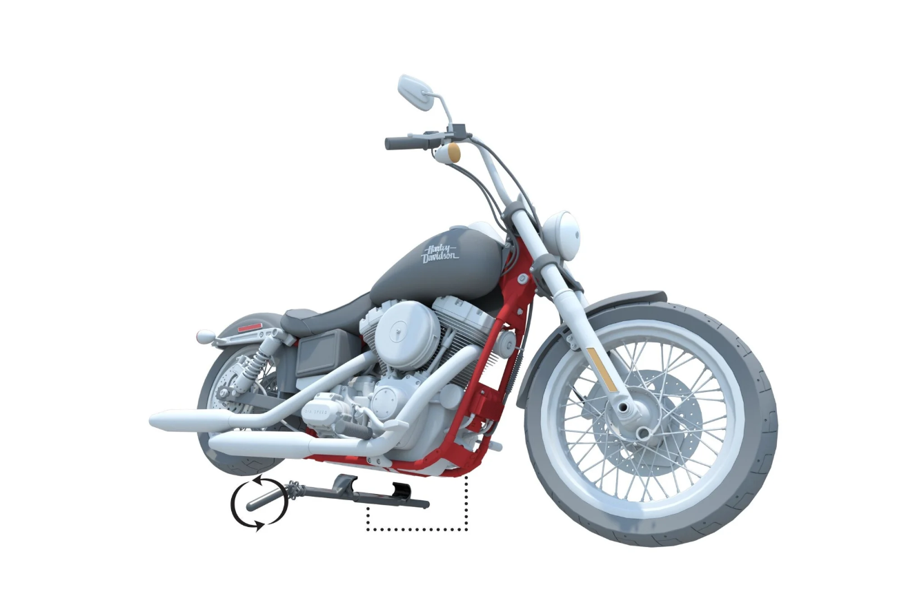 B&W Hitches MC2301 Biker Bar Strapless Removable Clamp Bar